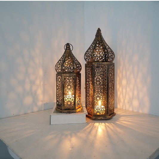 Moroccan Style Metal Lantern