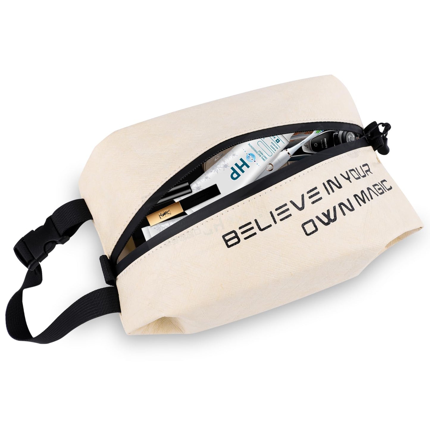 Dluxe Ave. Travel Toiletry Bag/ Brown