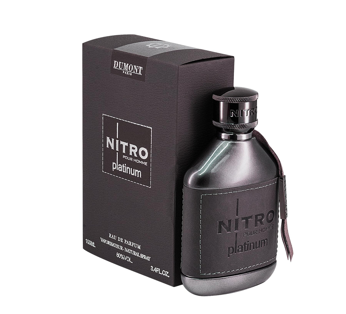 Dluxe Ave. Dumont PLATINUM - 3.4oz - Eau De Parfum - Luxury Perfume for Men - Masculine Fragrance - Long Lasting Cologne Mist & Body Spray - for Him