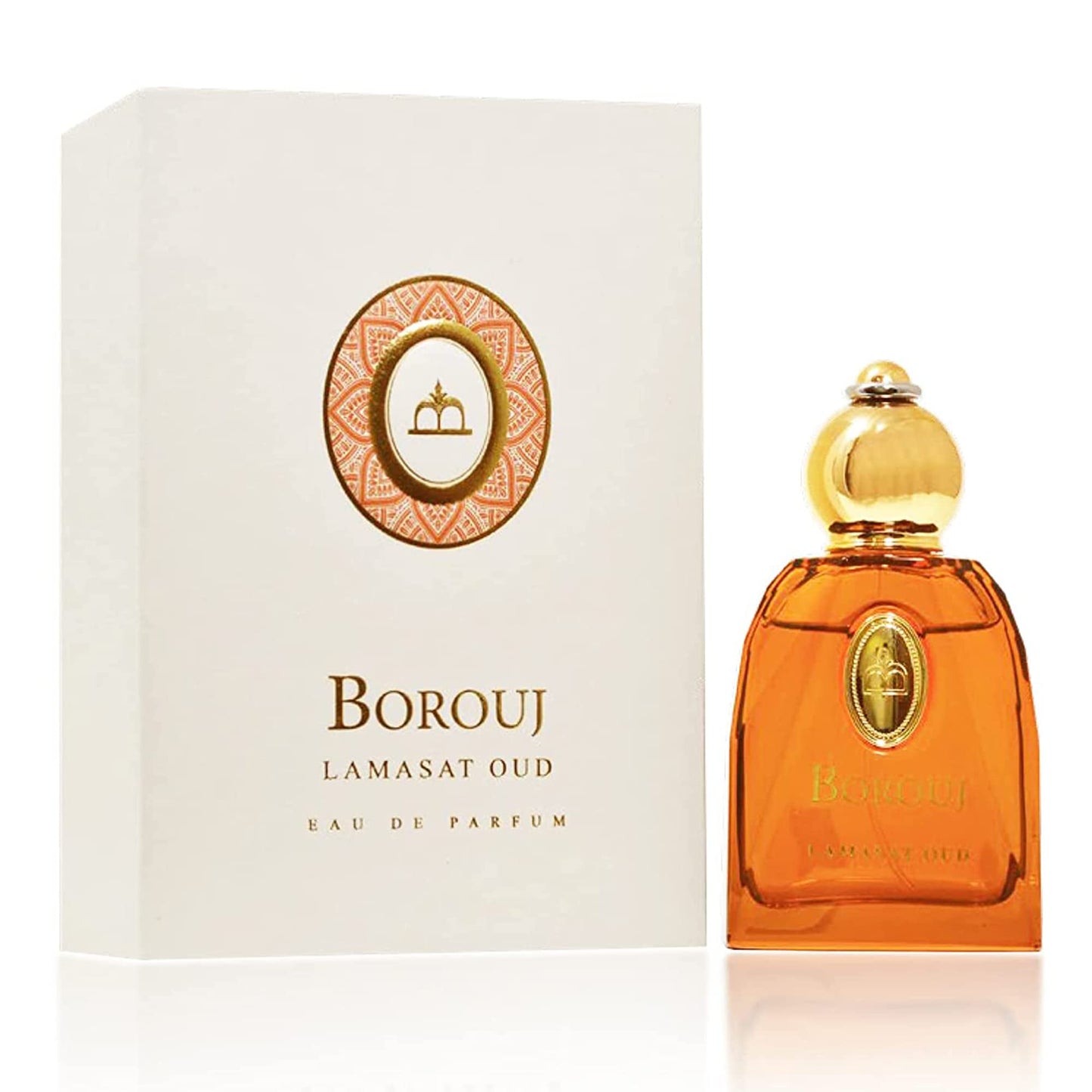 Dluxe Ave. Dumont BOROUJ LAMASAT OUD - 85ml Travel Size - Arabic Inspired Unisex Perfume for Men & Women - Musky Woody & Oriental Fragrance - Long Lasting Cologne Mist & Body Spray - for Him & Her