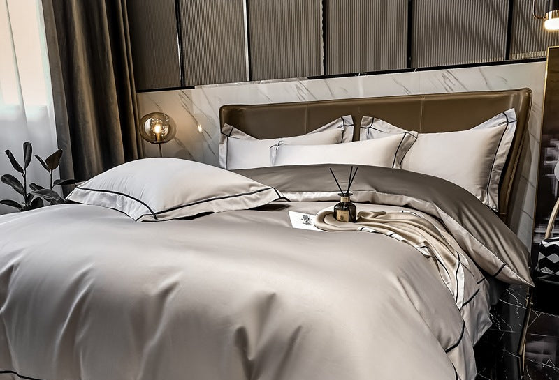 Dluxe Ave. Light Luxury Pure Cotton Four-Piece Set