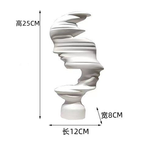 Artistic figurine sculptures