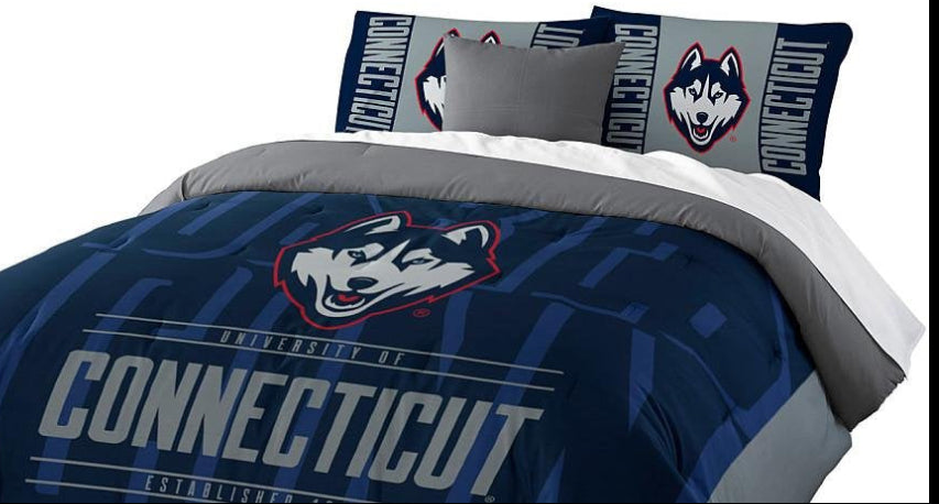 Dluxe Ave. ( FULL/ QUEEN ) NCAA 4 Pcs Comforter Set