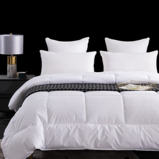 Dluxe Ave. (FULL/ QUEEN/ KING) Cotton Quilt with Imitation Goose Down Filling
