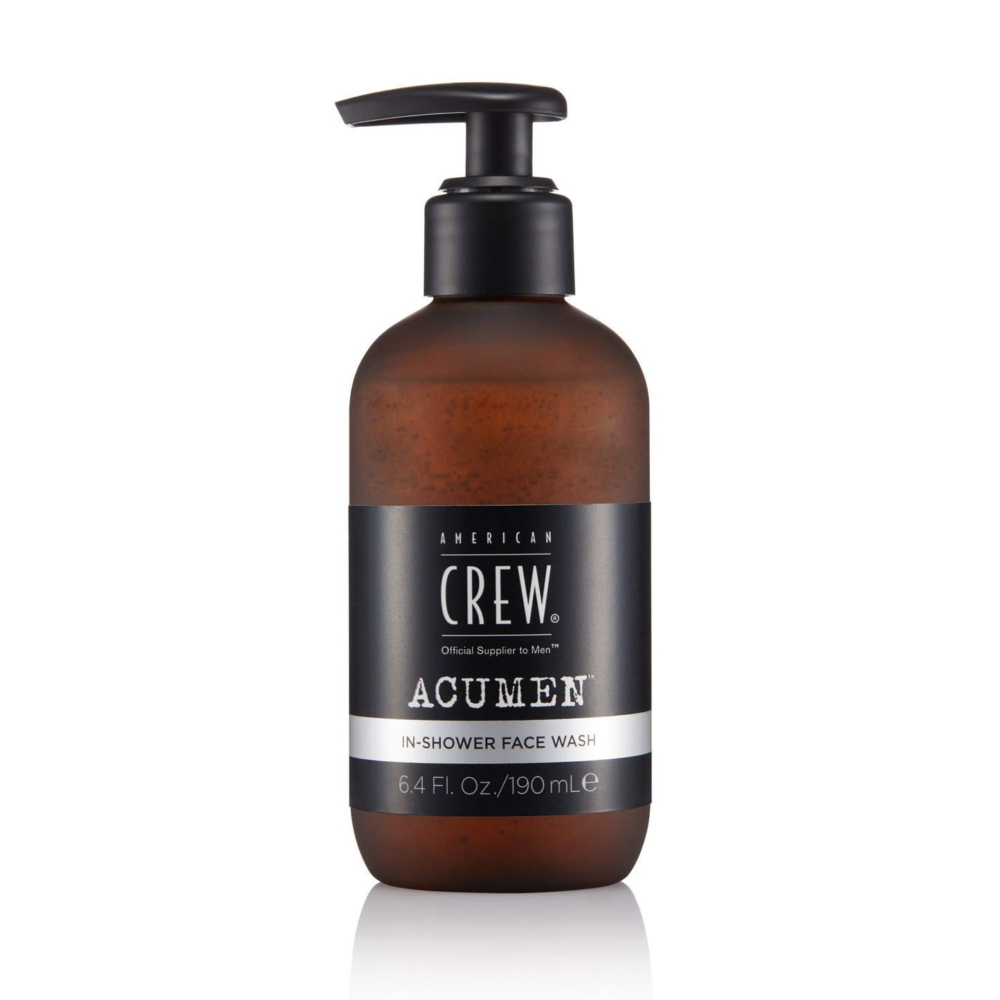 Dluxe Ave. American Crew Mens Face Wash In-Shower Facial Wash Oil-Free Removes Excess Oil & Dirt 6.4 Fl Oz