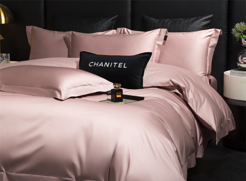 Dluxe Ave.Long Staple Cotton Four-Piece Bedding Set