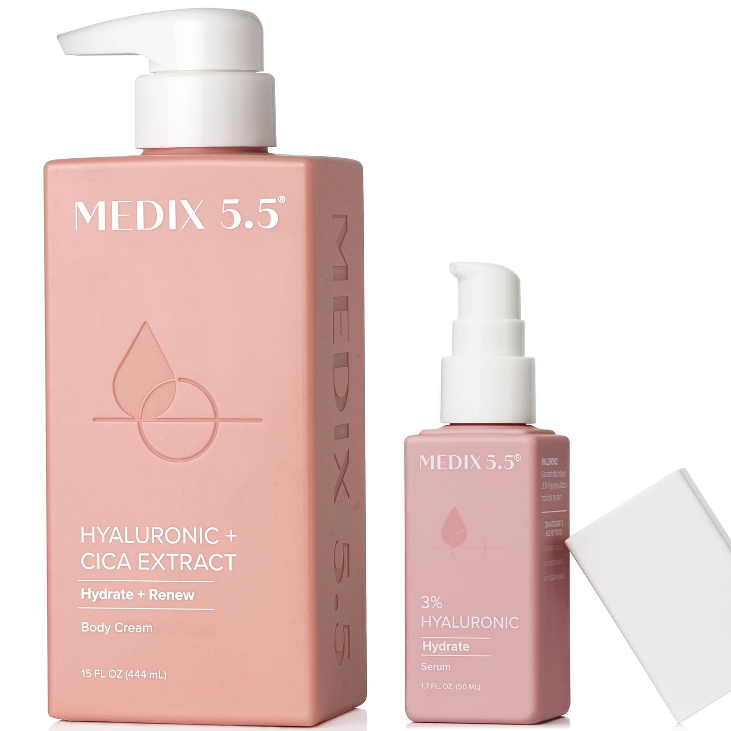 Dluxe Ave. 5.5 Hyaluronic Acid Body Cream Moisturizer Lotion