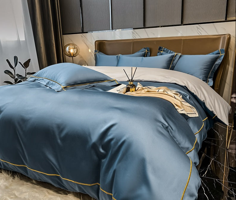 Dluxe Ave. Light Luxury Pure Cotton Four-Piece Set