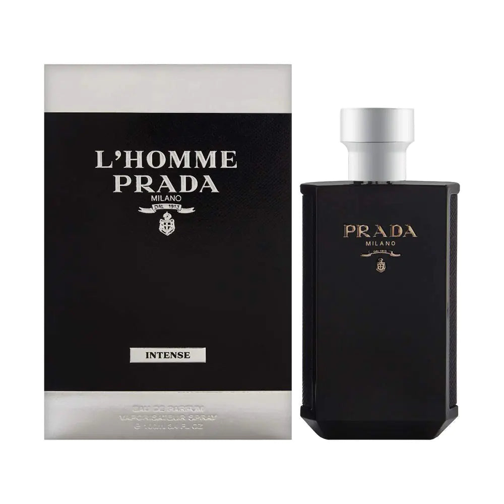 Dluxe Ave. Prada Lhomme Intense Eau de Parfum Spray for Men 3.4 Ounce