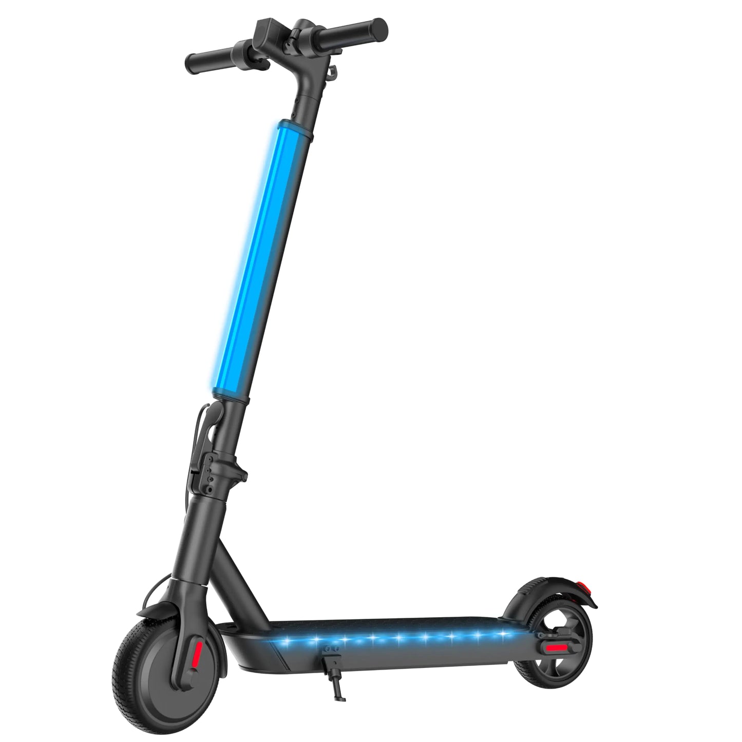 Dluxe Ave. Hiboy Electric Scooter 350W Peak Motor 13 MPH 10.6 Mile Range Foldable Lightweight UL 2272 Certified Dual Braking System E-Scooter for Teens Commuting and Campus Use