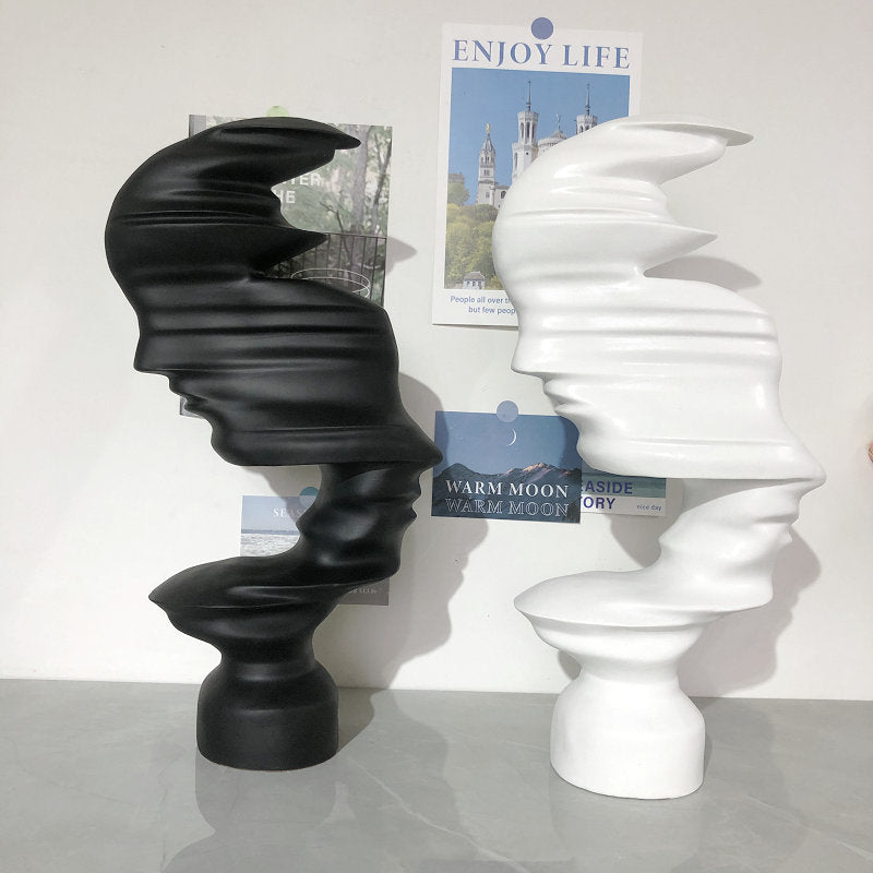 Artistic figurine sculptures