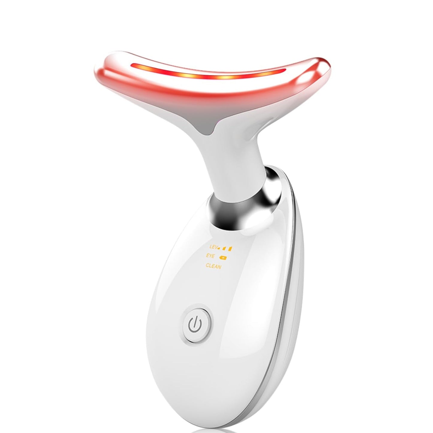 Dluxe Ave. 7 Color Portable Face Massager Tool for Skin Care/ White