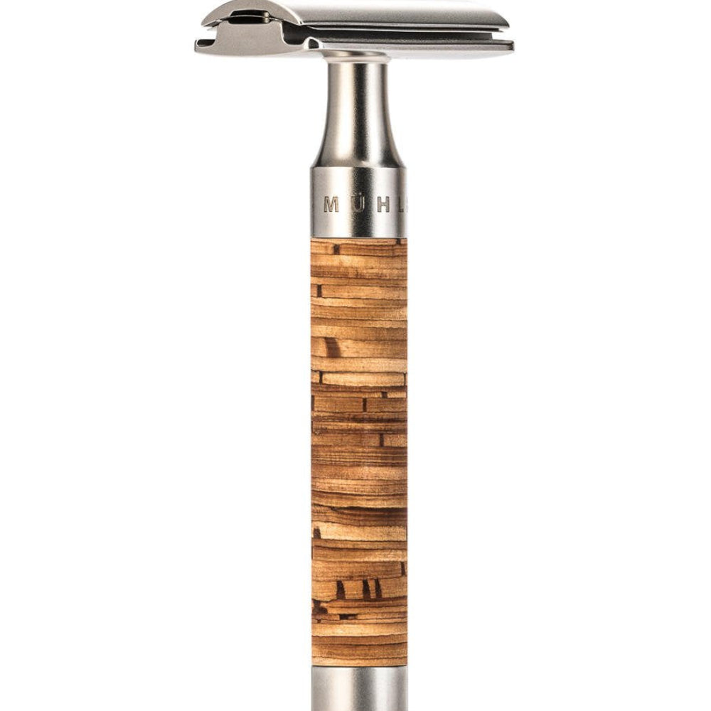 Dluxe Ave. Stainless Steel Birch Bark Razor