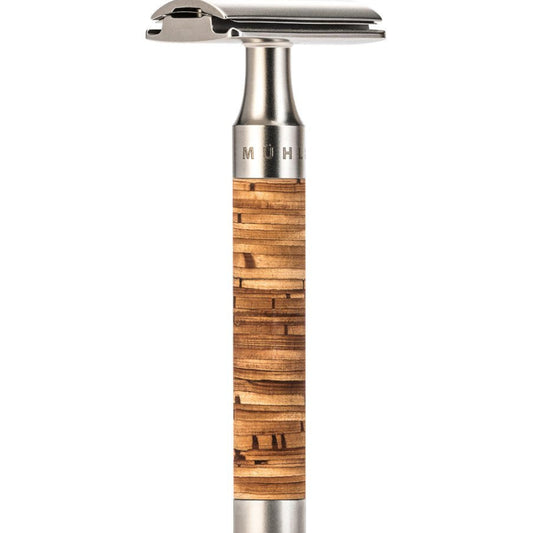 Dluxe Ave. Stainless Steel Birch Bark Razor