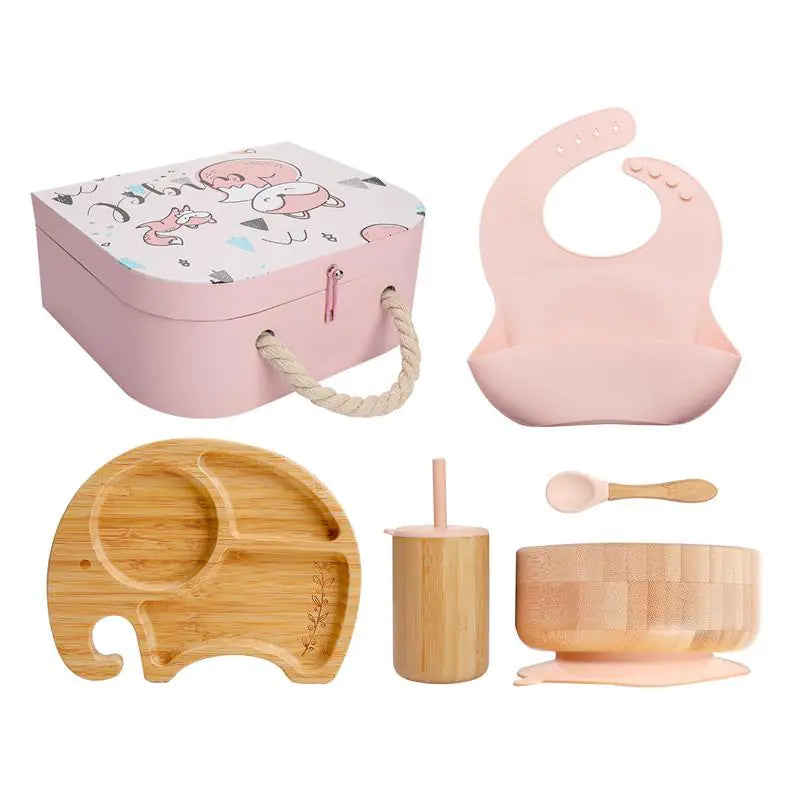 Dluxe Ave. Baby Silicone Bowl Newborn Feeding Set