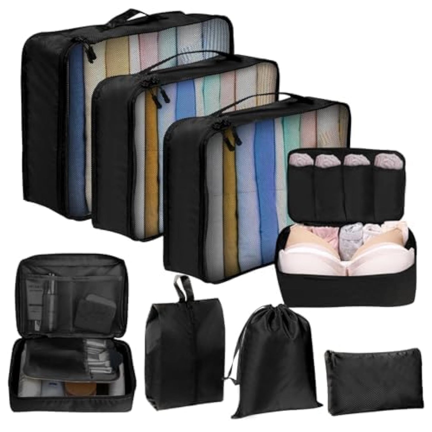 Dluxe Ave. Travel Suitcase Organizer