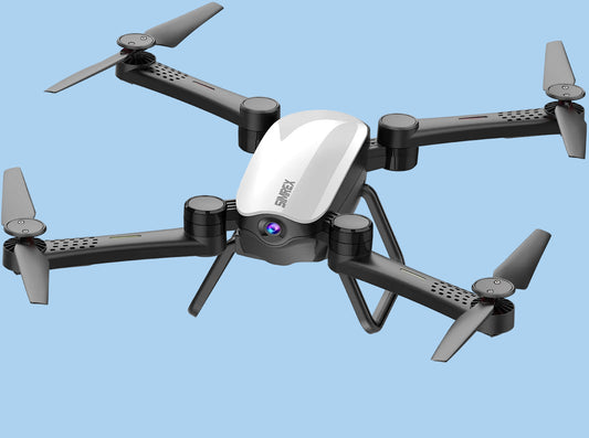 Dluxe Ave. Drone Optical Flow Positioning/ RC Quadcopter with 1080P HD Camera/ 3D Flips 6axis RTF / Matte White