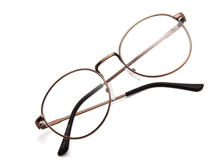 Korean Style Lightweight Round Metal Eyeglass Frames