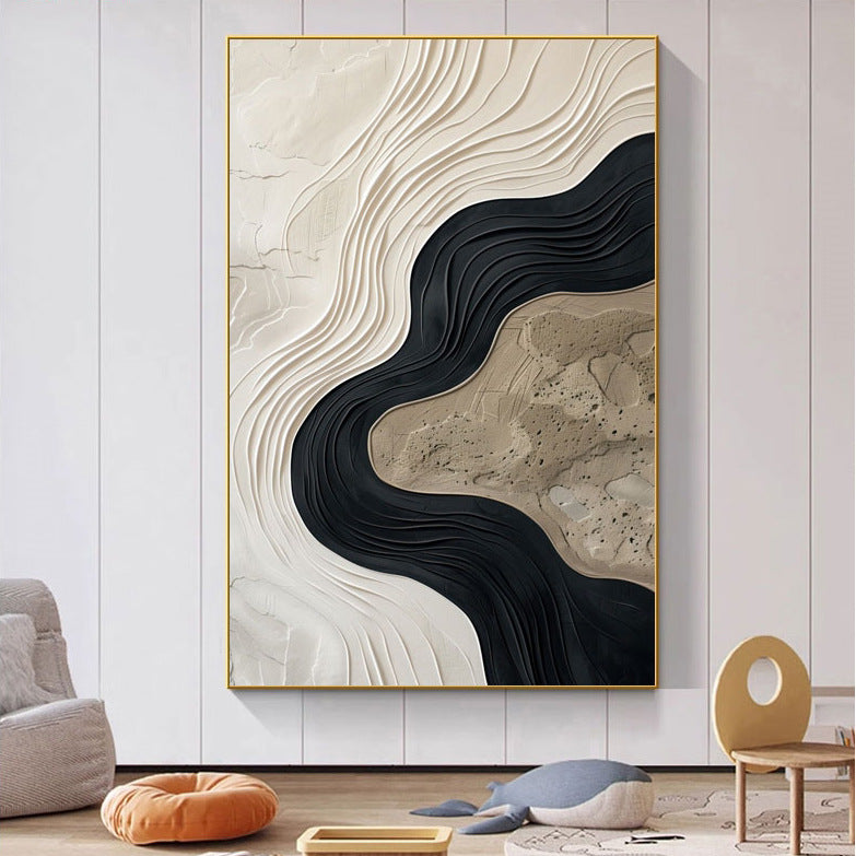 Modern minimalist living room decorative painting