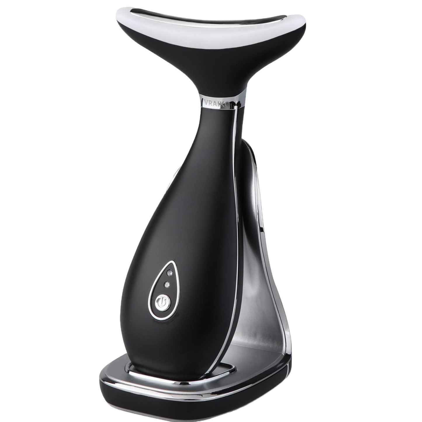 Dluxe Ave. Neck & Face Massager Skin Rejuvenation/  3-in-1 Space Black