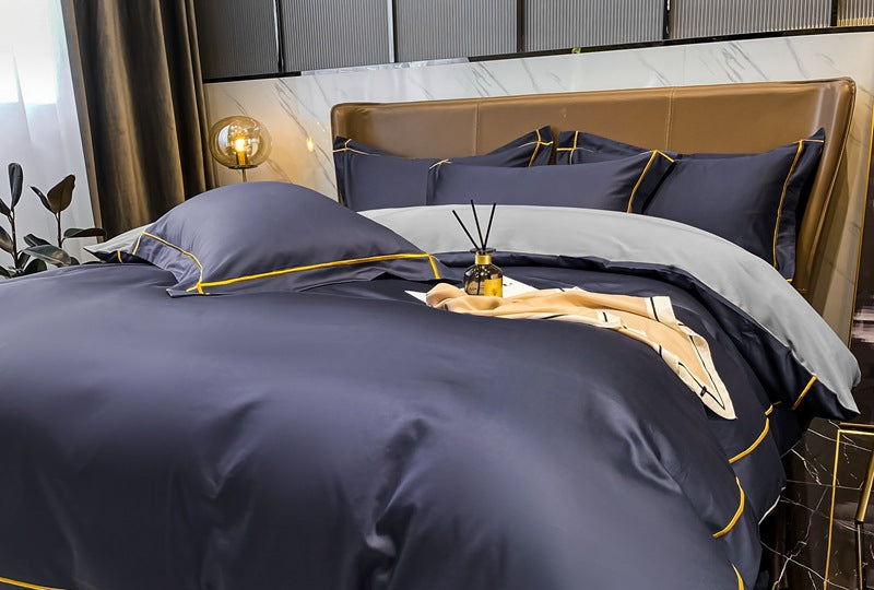 Dluxe Ave. Light Luxury Pure Cotton Four-Piece Set