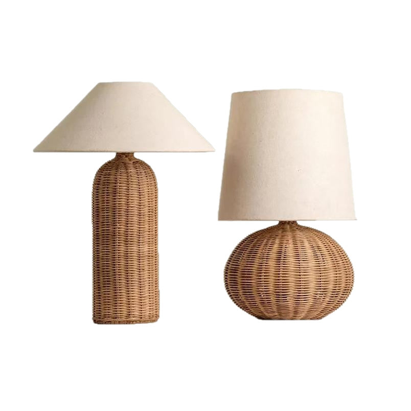 Dluxe Ave. Wabi-Sabi Style Bedside Table Lamp