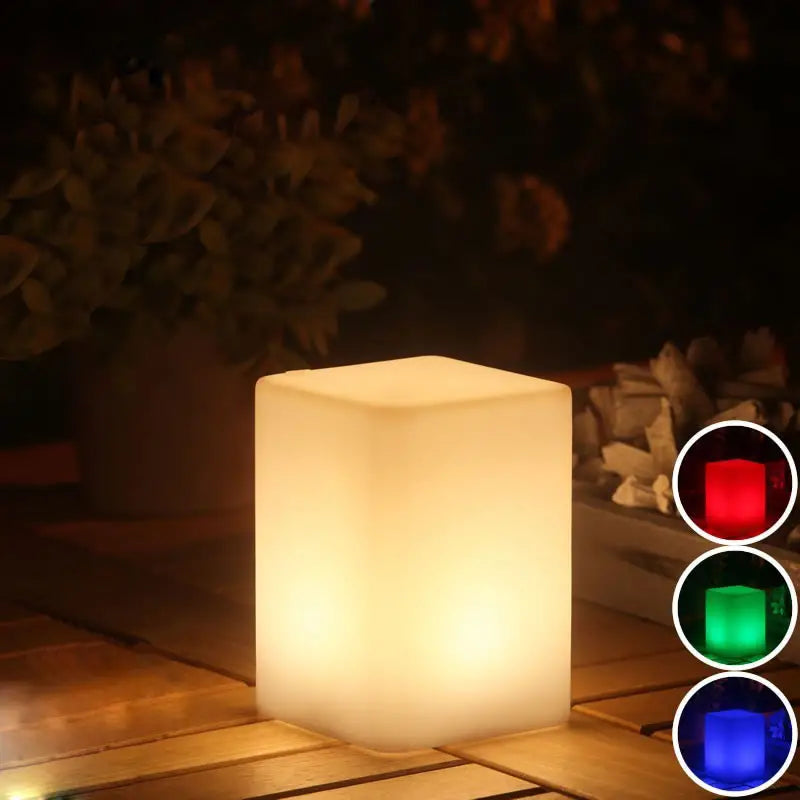 Dluxe Ave. Dimmable LED Night Light Mood Lamp with Remote Control