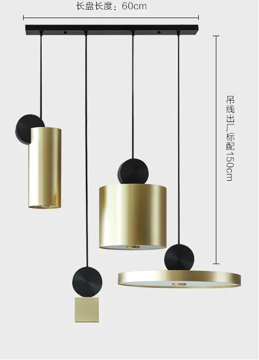 Dluxe Ave. Post-Modern Creative Nordic Designer Pendant Light