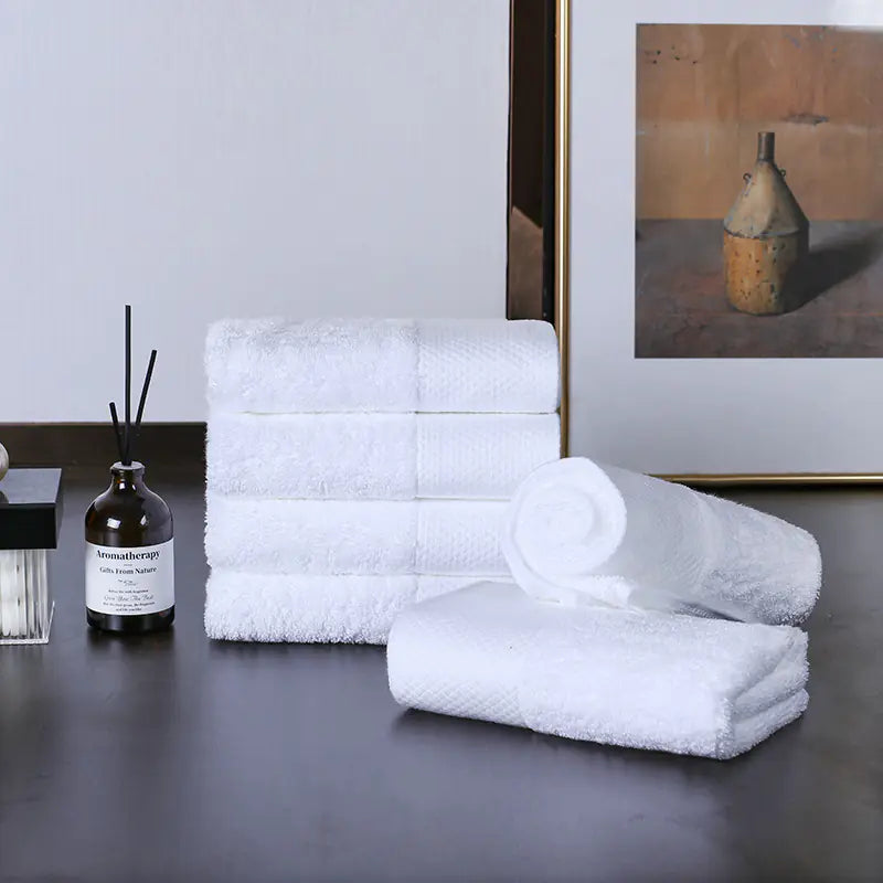 Dluxe Ave. Hotel Bedding and Towels with Custom Logo