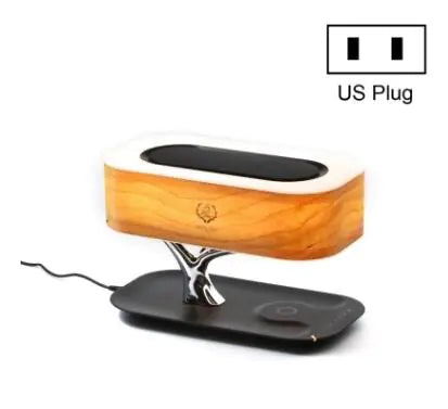 Dluxe Ave. Tree Light Bluetooth Speaker Lamp with Wireless Charger