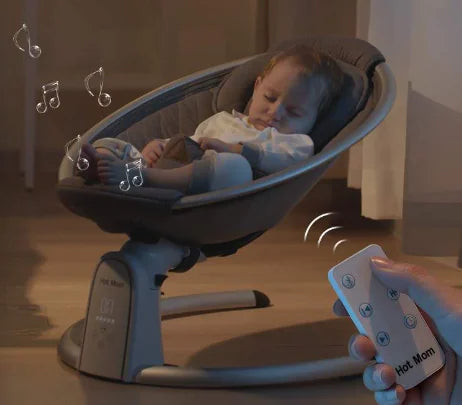 Dluxe Ave.HOTMOM Electric Cradle for Newborns and Infants