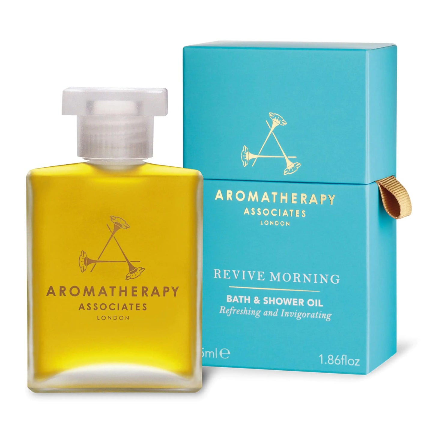 Dluxe Ave. Aromatherapy Associates Revive Morning Bath and Shower Oil Made with 3 Essential Oils (1.86 oz)