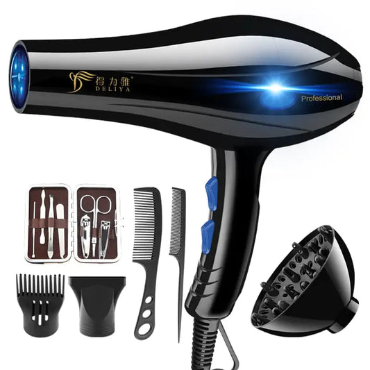 Dliuxe Ave. High-Power Blue Light Negative Ion Hair Dryer