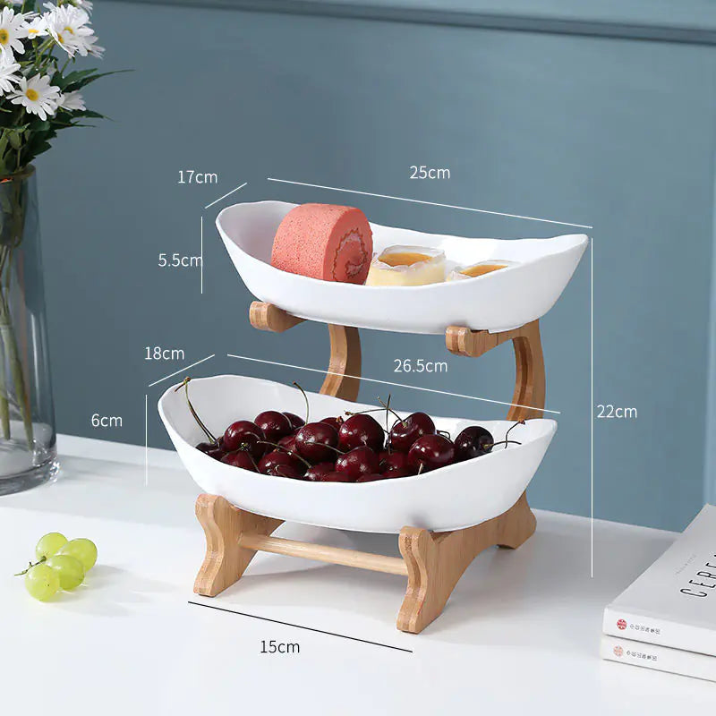 Dluxe Ave. Multi-Layer Fruit Tray