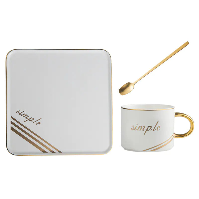 Dluxe Ave. Nordic Style Creative Ceramic Coffee Cup Set