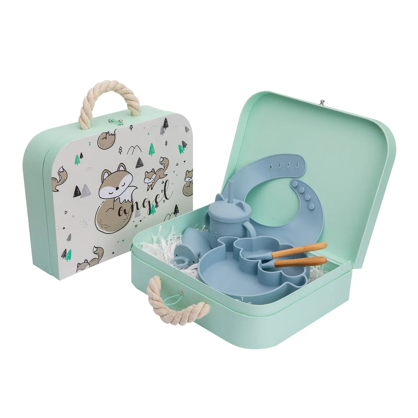 Dluxe Ave. Baby Silicone Bowl Newborn Feeding Set