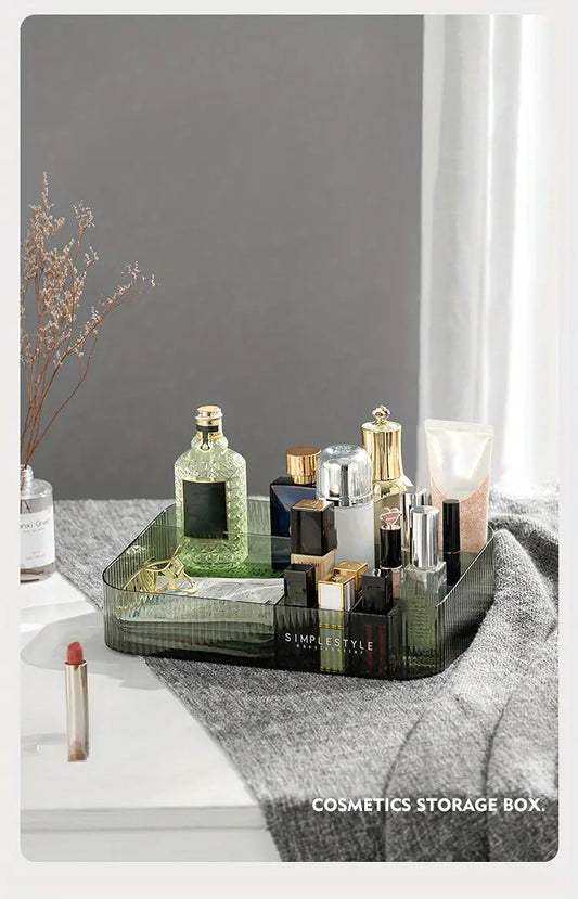 Dluxe Ave. Multi-Compartment Makeup Organizer Storage Box