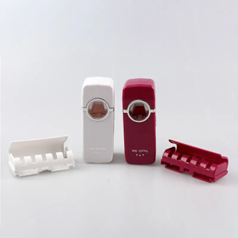 Dluxe Ave. Toothpaste Dispenser and Toothbrush Holder Set