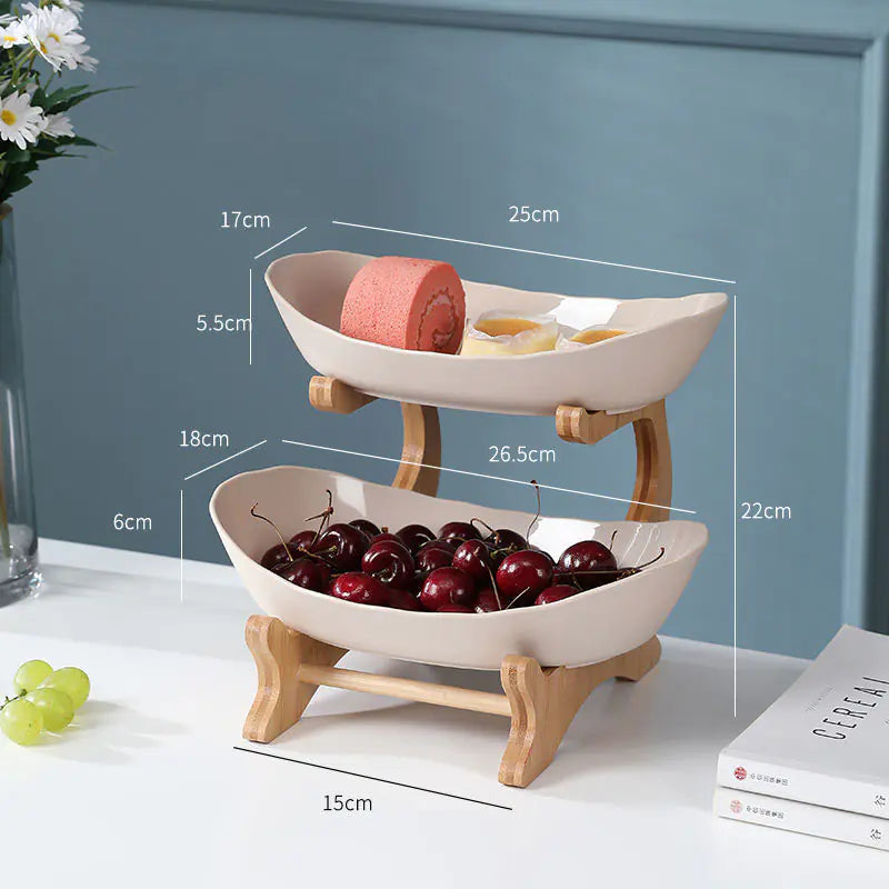 Dluxe Ave. Multi-Layer Fruit Tray