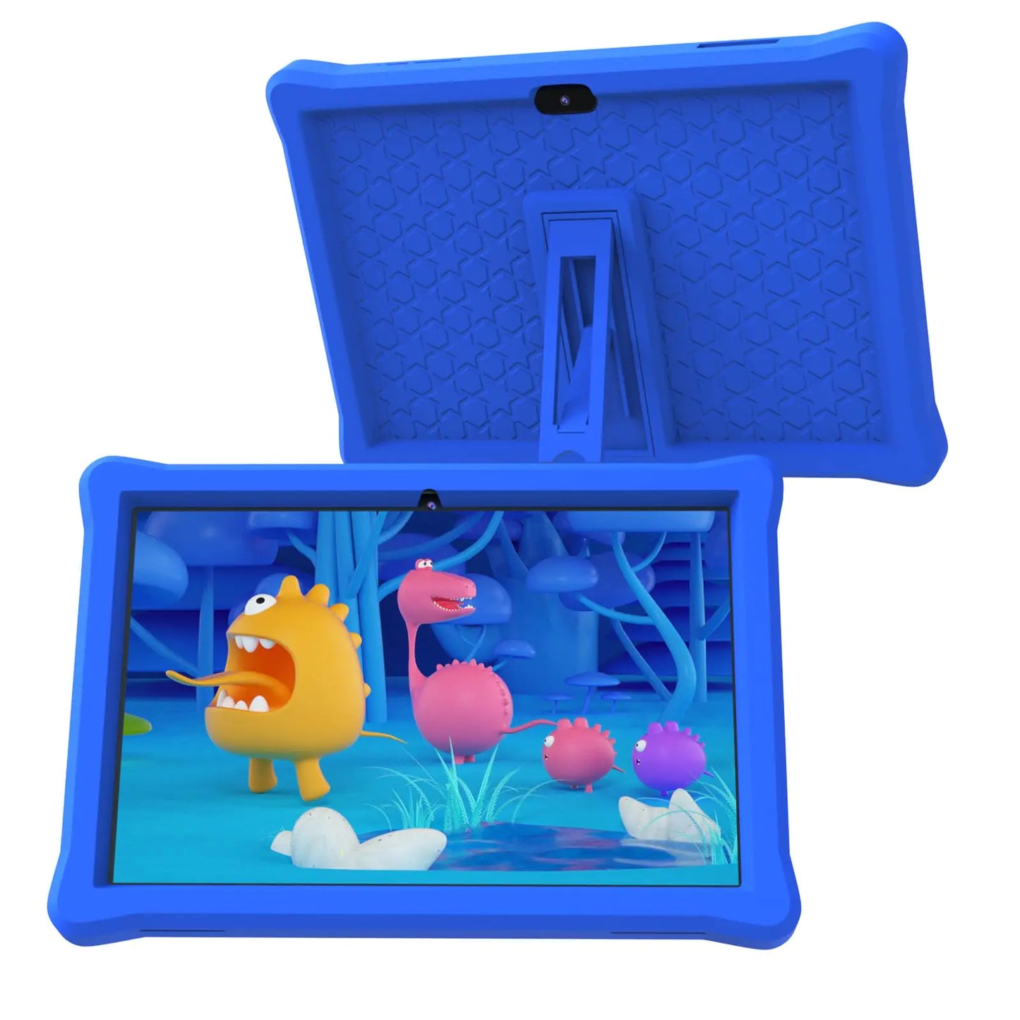 Dluxe Ave. Kids Tablet 10 inch Tablet Android 12 Tablet for Kids 4GB RAM 64GB ROM Tablets 10 inch IPS Touch Screen 1280x800 Iwawa & Parent Control kid Tablet WiFi Dual Camera 6000mAh Battery Shockproof Case