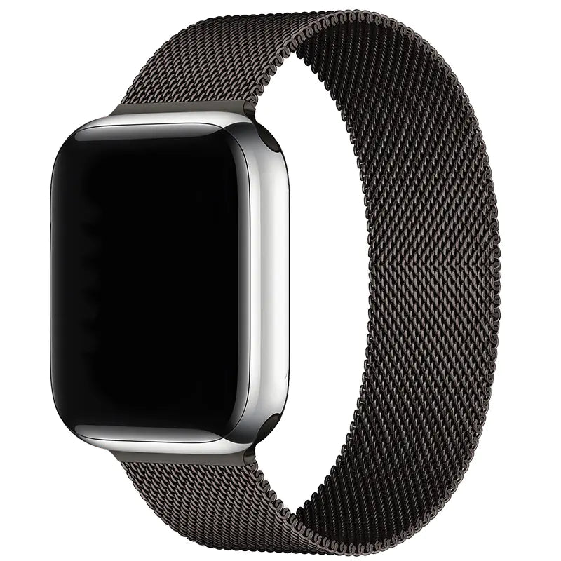 Dluxe Ave. Milanese Magnetic Steel Band for Apple Watch Series 56789 SE