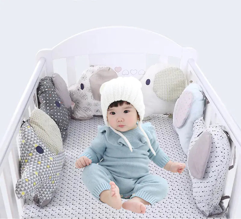 Dluxe Ave. Baby Bed Bumper for Crib or Cot