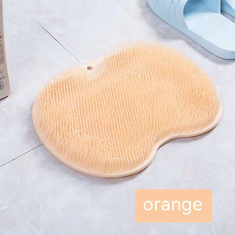 Dluxe Ave. Suction Cup Bath Brush & Foot Scrubber