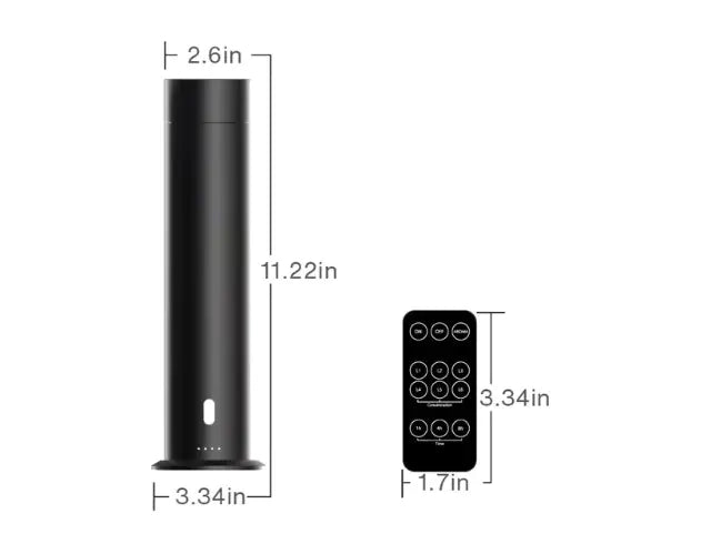 Dluxe Ave. Ultrasonic Essential Oil Aroma Diffuser