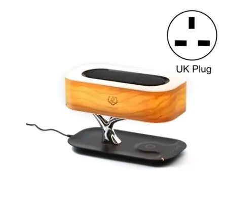 Dluxe Ave. Tree Light Bluetooth Speaker Lamp with Wireless Charger