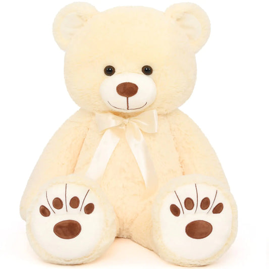 Dluxe Ave. Giant Teddy Bear Stuffed Animal Big Teddy Bear Life Size 36in Large Teddy Bear Cuddly Soft