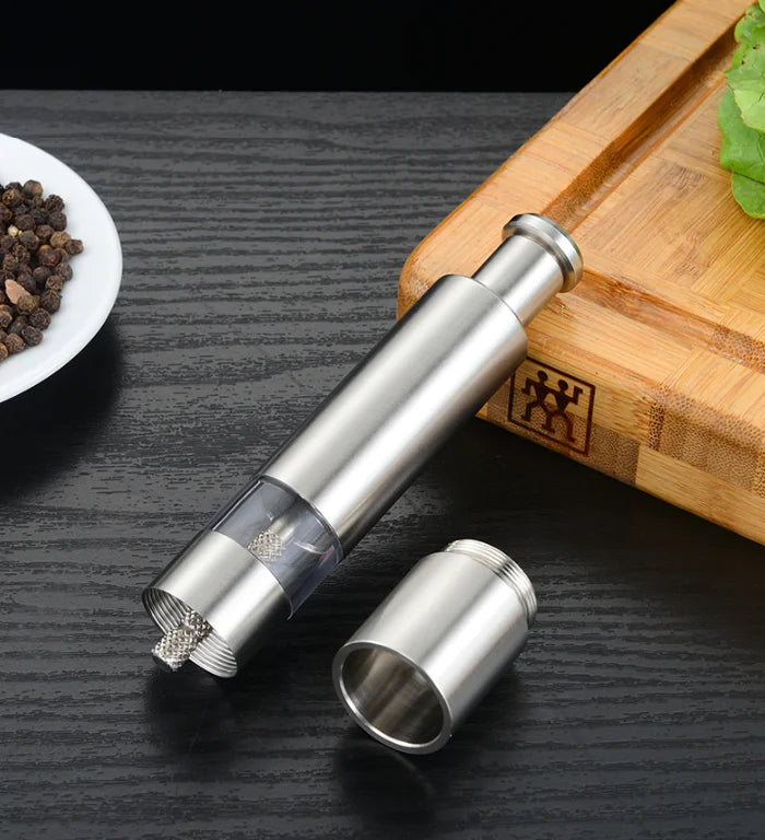 Dluxe Ave. Stainless Steel Manual Pepper Grinder for Home Use