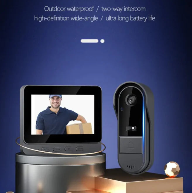 Dluxe Ave. Home Wireless Video Door bell