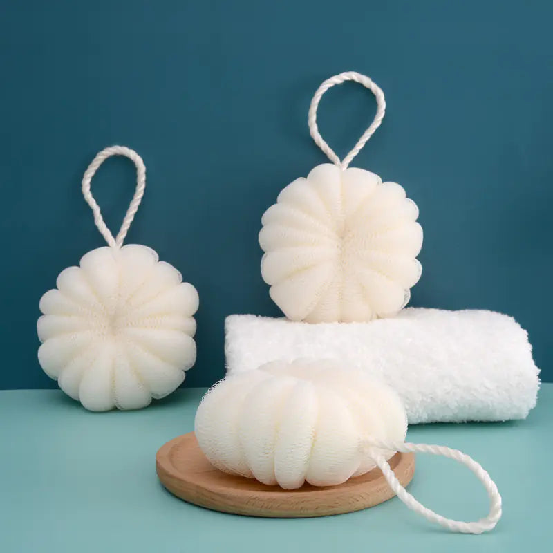 Dluxe Ave. Soft Mesh Bath Balls for Exfoliating Shower Scrub
