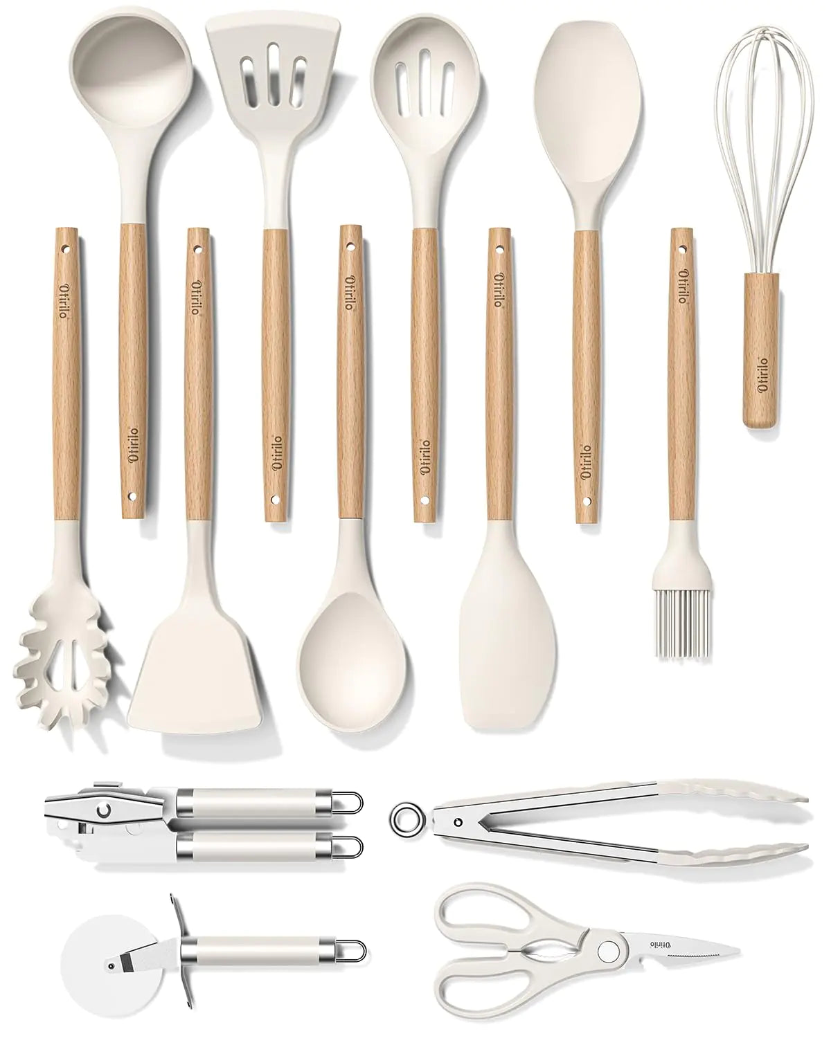 Dluxe Ave. Cooking Utensil /14Pcs Set 446°F Heat Resistance